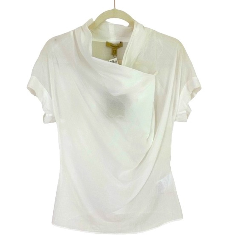 NWT Bandolera drapped blouse